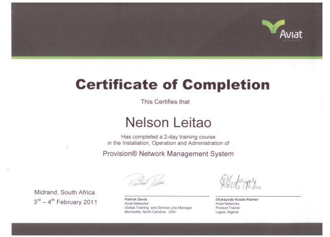 certification 2