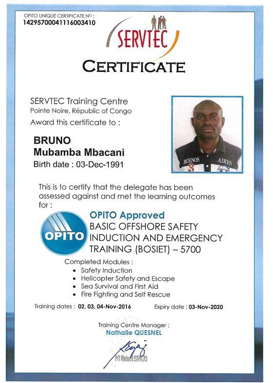 certification 7